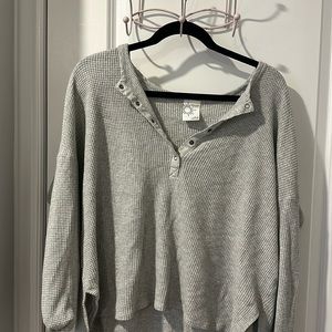 aerie Waffle like shirt